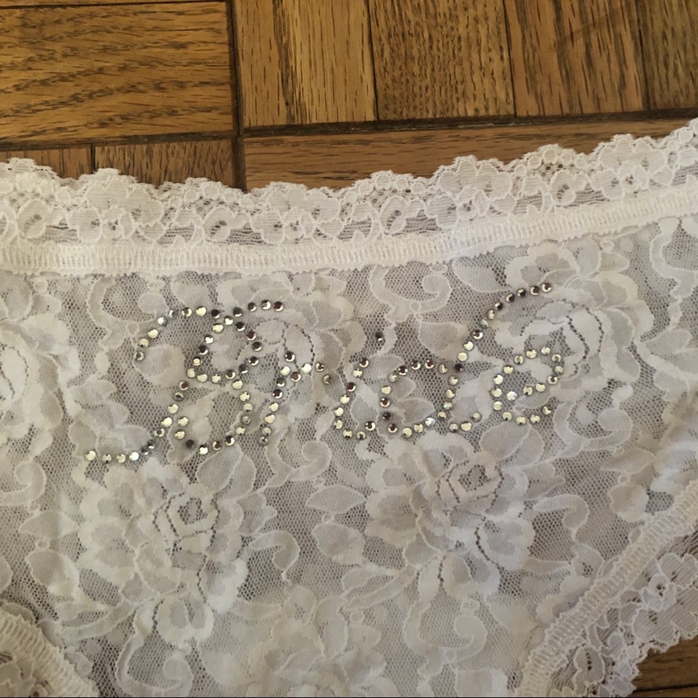 Hanky Panky White Bridal Lace Panties